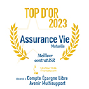 La MIF élue Top d'OR 2023 Assurance Vie