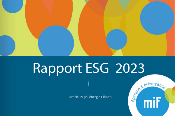 Rapport ESG 2023 MIF