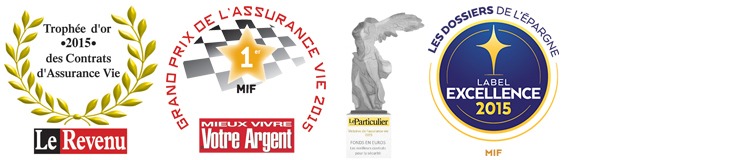 Récompenses MIF 2015