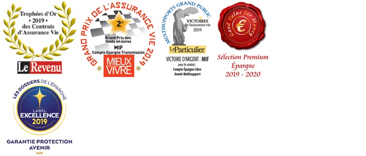 Récompenses MIF 2019