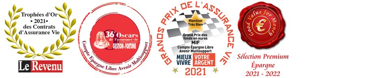 Récompenses MIF 2021